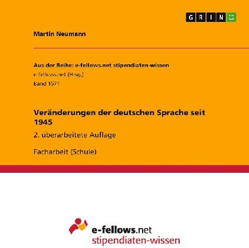 Veränderungen der deutschen Sprache seit 1945