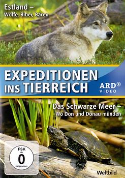 Expeditionen ins Tierreich: Estland - Wölfe, Biber, Bären / Das Schwarze Meer - Wo Don und Donau münden [Weltbild] DVD