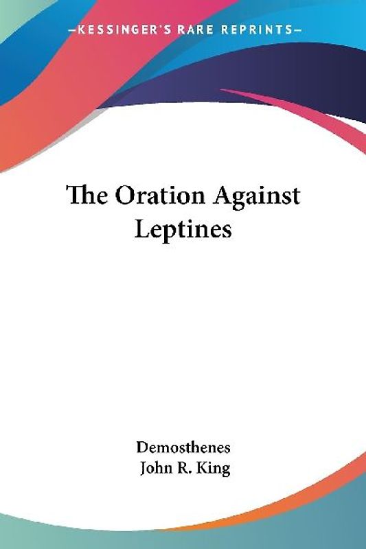 The Oration Against Leptines
