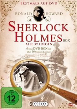 Sherlock Holmes Box - Alle 39 Folgen [6 Discs] DVD