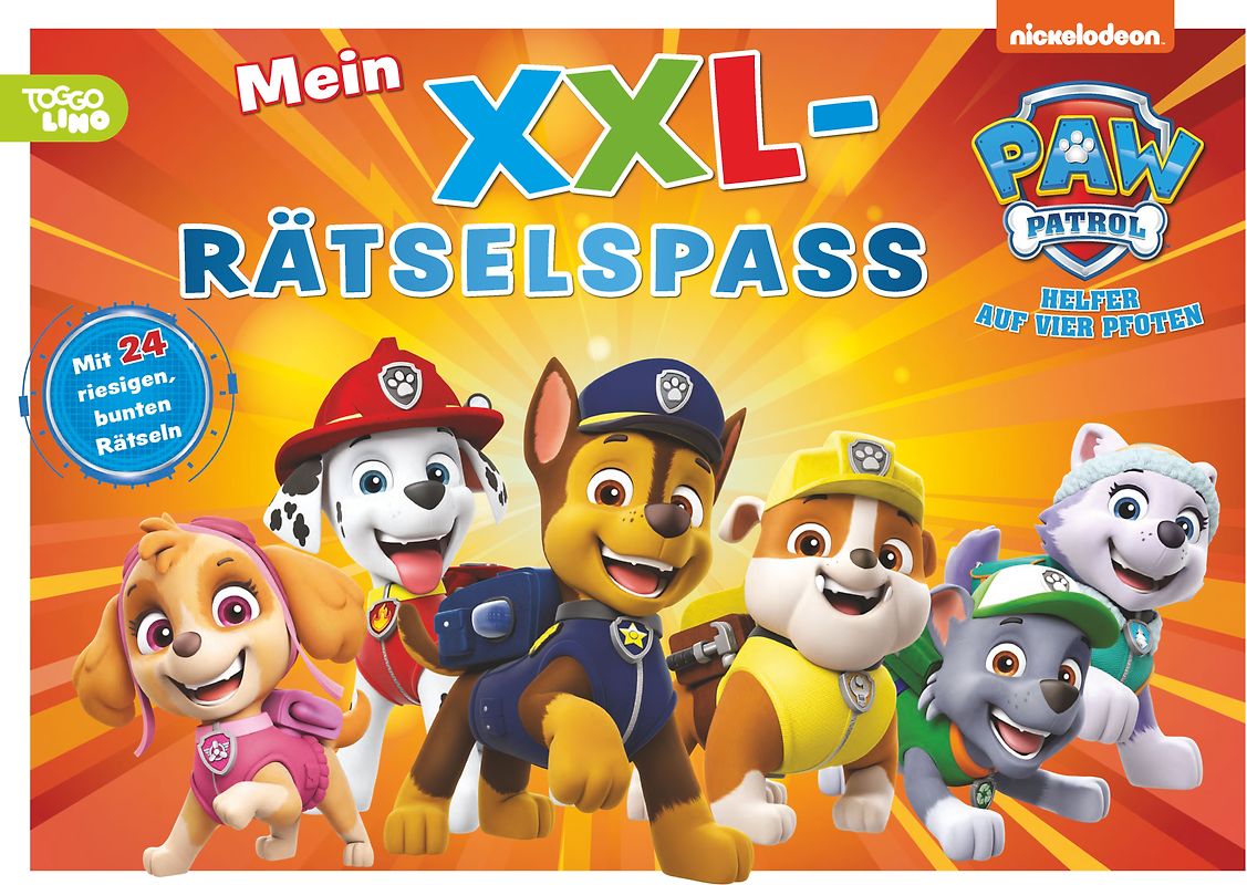Mein XXL-Rätselspaß PAW Patrol