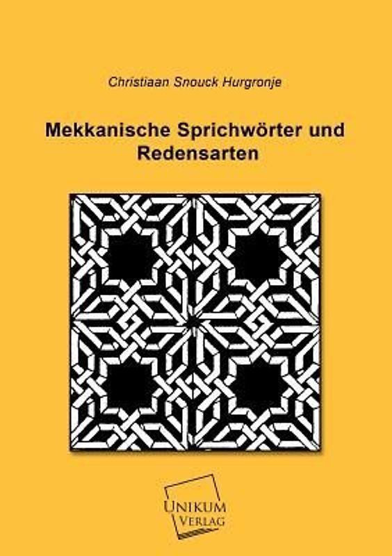 Mekkanische Sprichwörter und Redensarten