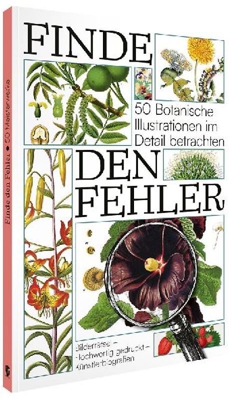 Finde den Fehler – 50 Botanische Illustrationen