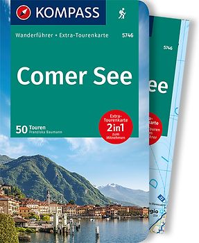 KOMPASS Wanderführer Comer See, 50 Touren