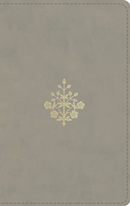 ESV Thinline Bible, Red Letter (Trutone, Stone, Branch Design)