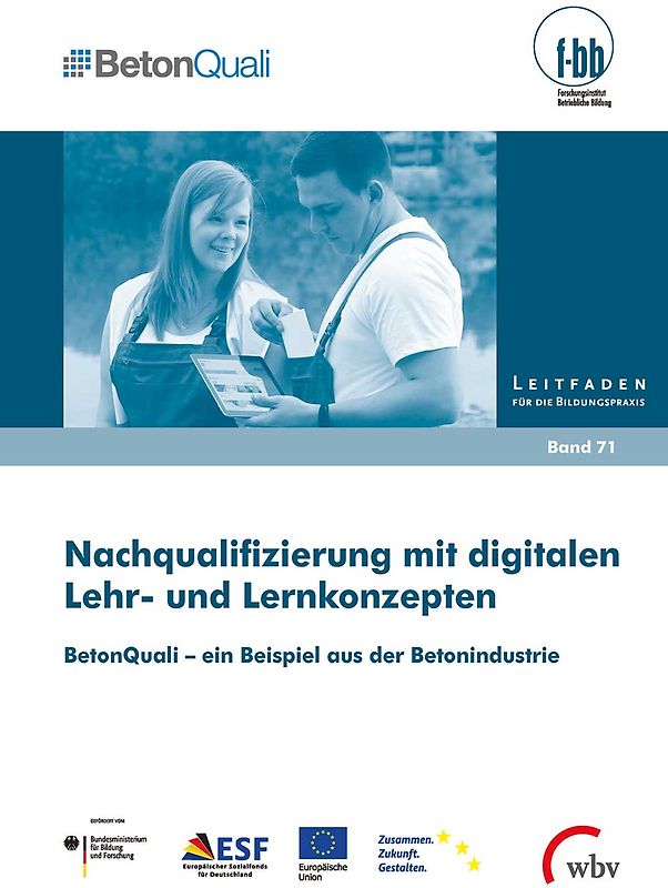 Nachqualifizierung mit digitalen Lehr- und Lernkonzepten