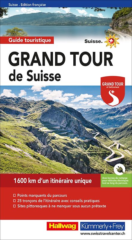 Hallwag Reiseführer Grand Tour de Suisse, französische Ausgabe