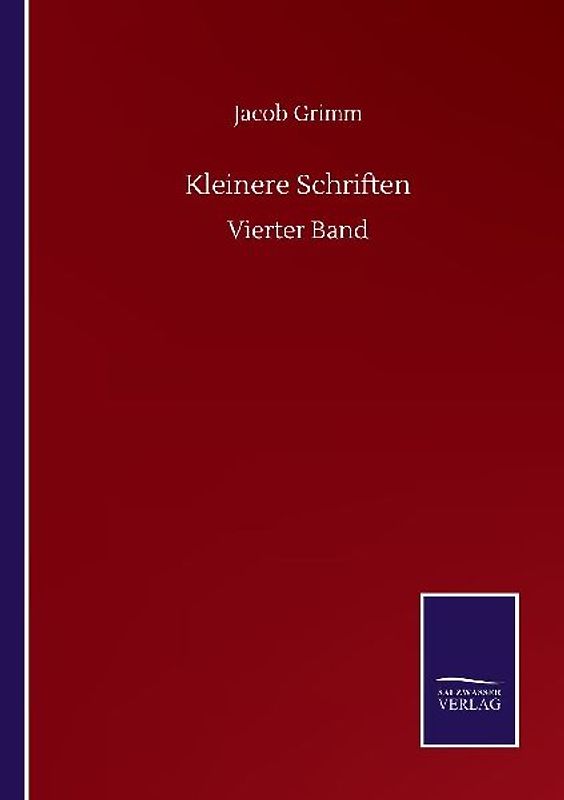 Kleinere Schriften