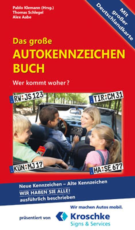 Das große Autokennzeichen Buch
