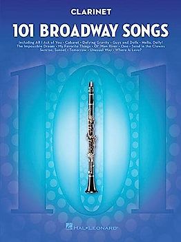 101 Broadway Songs For Clarinet (Instrumental Folio)