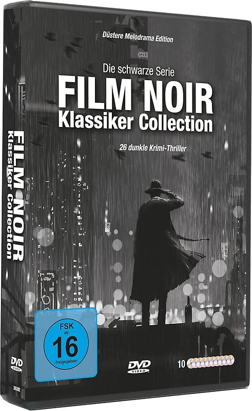 Film Noir Klassiker Collection - Schwarze Serie mit 26 dunkle Krimi-Thriller DVD
