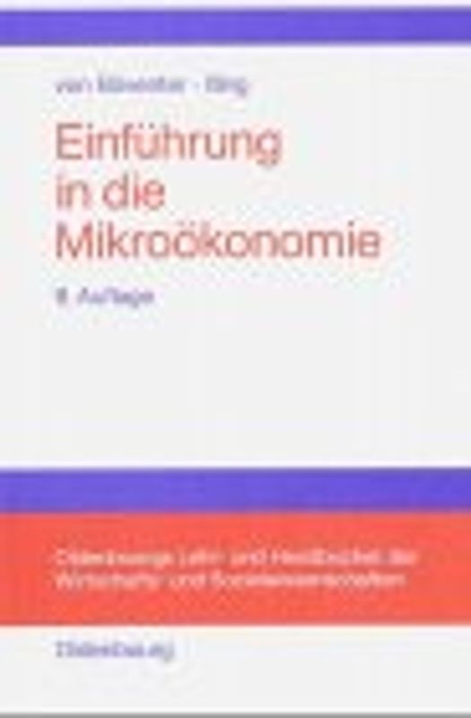Einführung in die Mikroökonomie