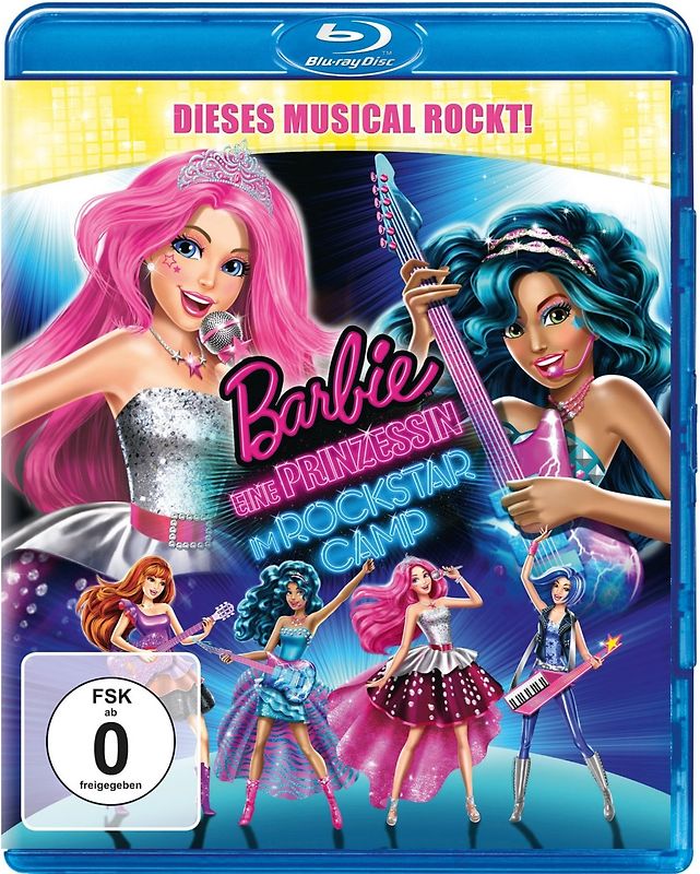 Barbie - Eine Prinzessin im Rockstar Camp Blu-ray Disc