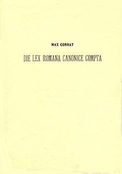 Die lex romana canonice compta