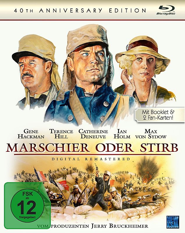 Marschier oder stirb [40th Anniversary Edition] Blu-ray Disc