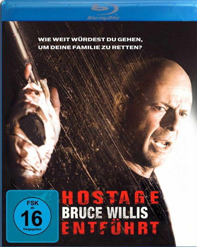 Hostage - Entführt (Bruce Willis) Blu-ray Disc