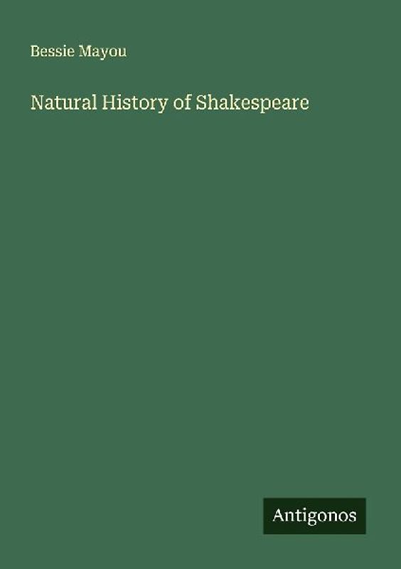Natural History of Shakespeare