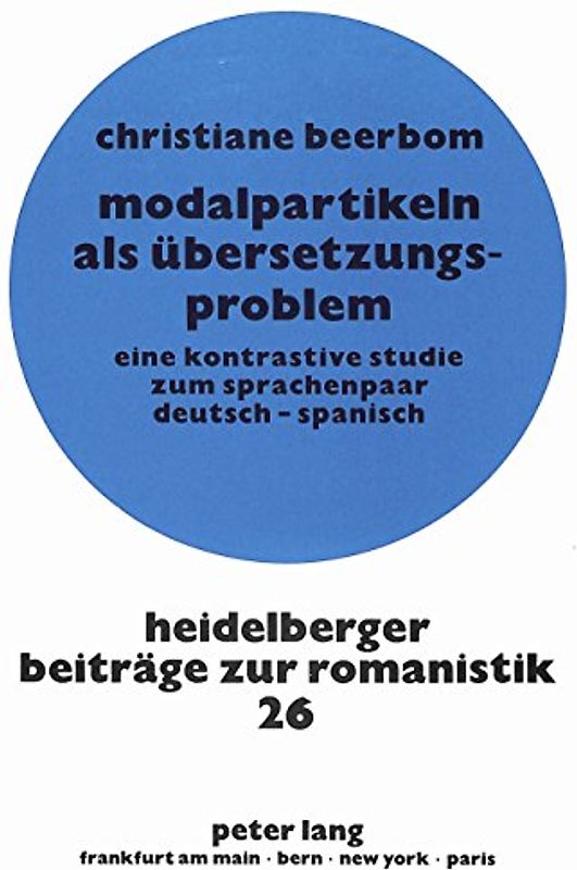 Modalpartikeln als Übersetzungsproblem