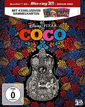 Coco - Lebendiger als das Leben! 3D [inkl. 2 Blu-rays] 3D Blu-ray Disc