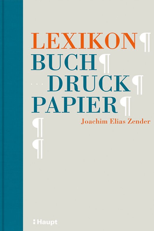 Lexikon Buch, Druck, Papier