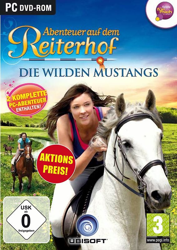 Abenteuer auf dem Reiterhof Die wilden Mustangs PC Spiele