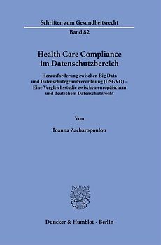 Health Care Compliance im Datenschutzbereich