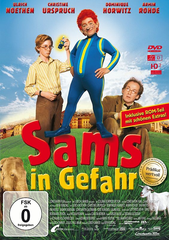 Das Sams in Gefahr DVD