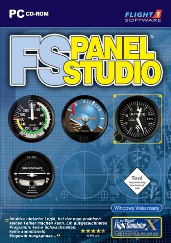 FSX AddOn: FS Panel Studio PC Spiele
