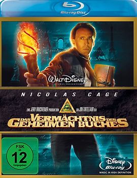 Das Vermächtnis des geheimen Buches Blu-ray Disc