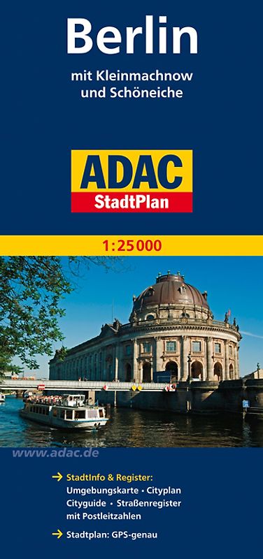 ADAC Stadtplan Berlin 1:25.000
