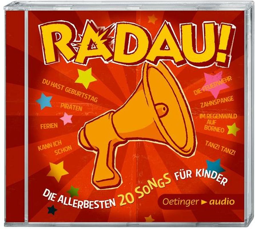 RADAU! Die Allerbesten 20 Songs für Kinder (CD): Lieder, Rockmusik für Kinder