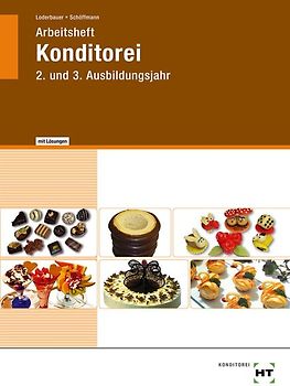 Arbeitsheft mit eingetragenen Lösungen Konditorei