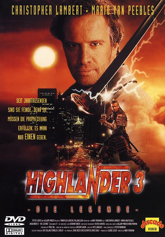 Highlander 3: Die Legende DVD
