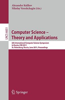 Computer Science – Theory and Applications