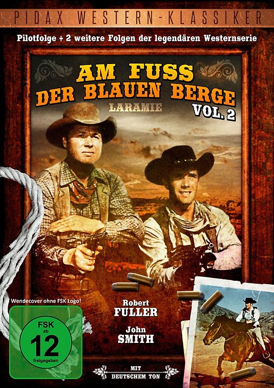 Am Fuß der blauen Berge - Vol. 2 (Laramie) - Pilotfolge und 2 weitere Folgen [Pidax Western-Klassiker] DVD