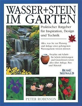 Wasser + Stein im Garten