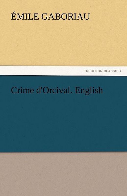 Crime d'Orcival. English