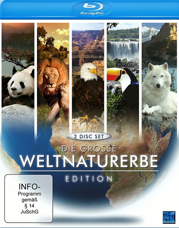 Die große Weltnaturerbe Edition [2 Discs] Blu-ray Disc