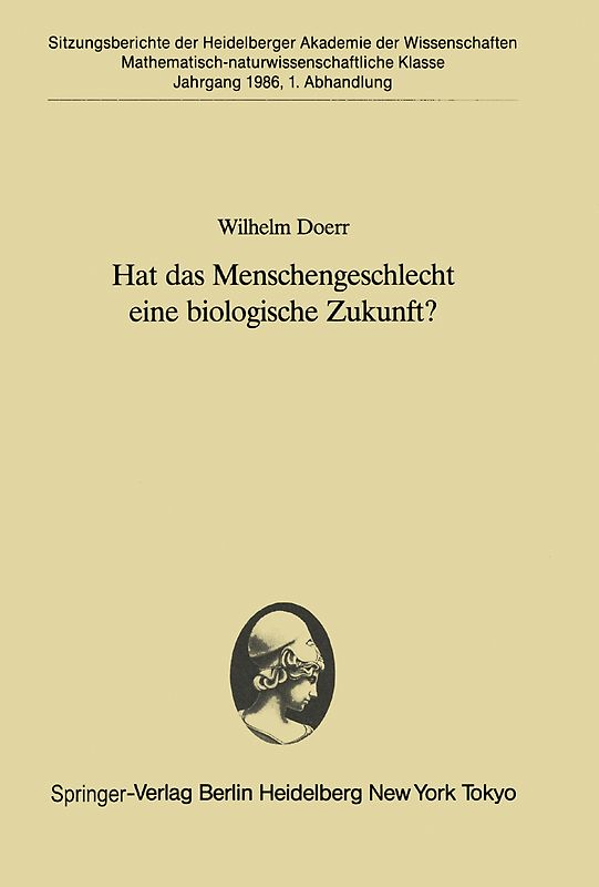 Hat das Menschengeschlecht eine biologische Zukunft?