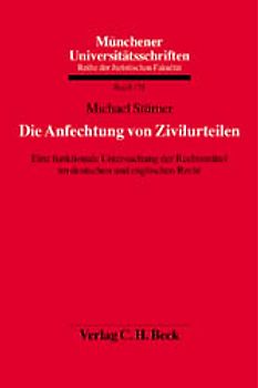 Die Anfechtung von Zivilurteilen