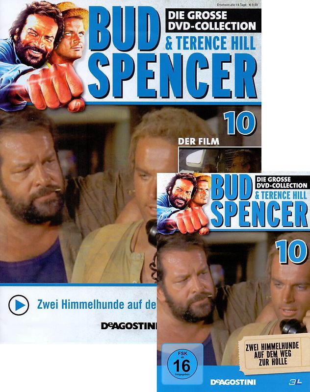 Bud Spencer &Terence Hill - Die Grosse DVD-Collection: Nr. 10 - Zwei Himmelhunde auf dem Weg zur Hölle [Zeitschrift, inkl. DVD]