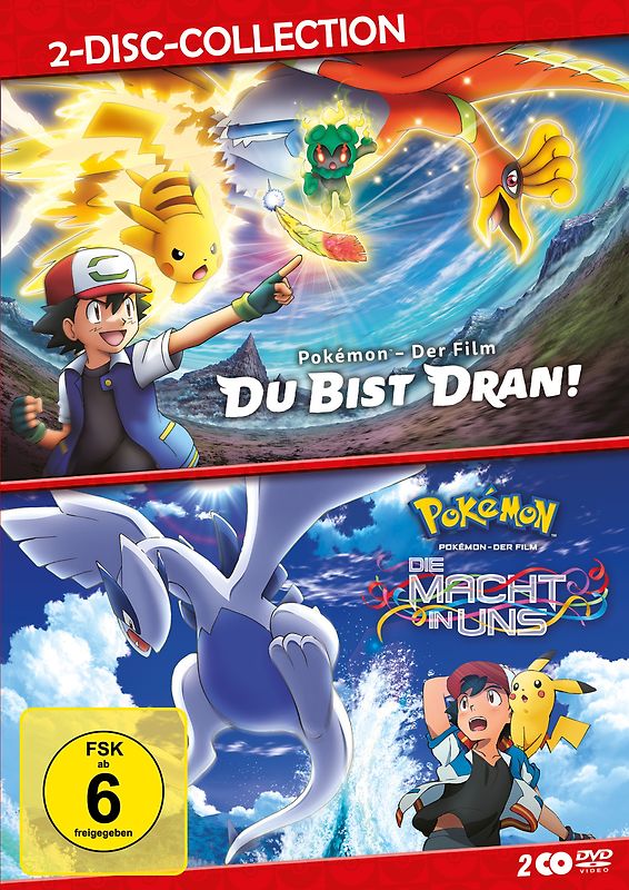 Pokemon 20+21-2-Movie-Box DVD