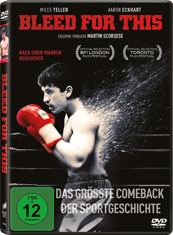 Bleed for This DVD