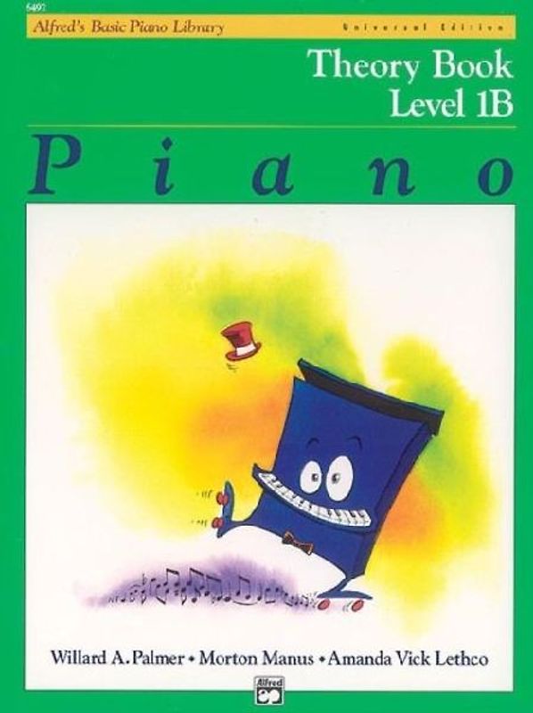 Alfred's Basic Piano Library Theory Book 1B