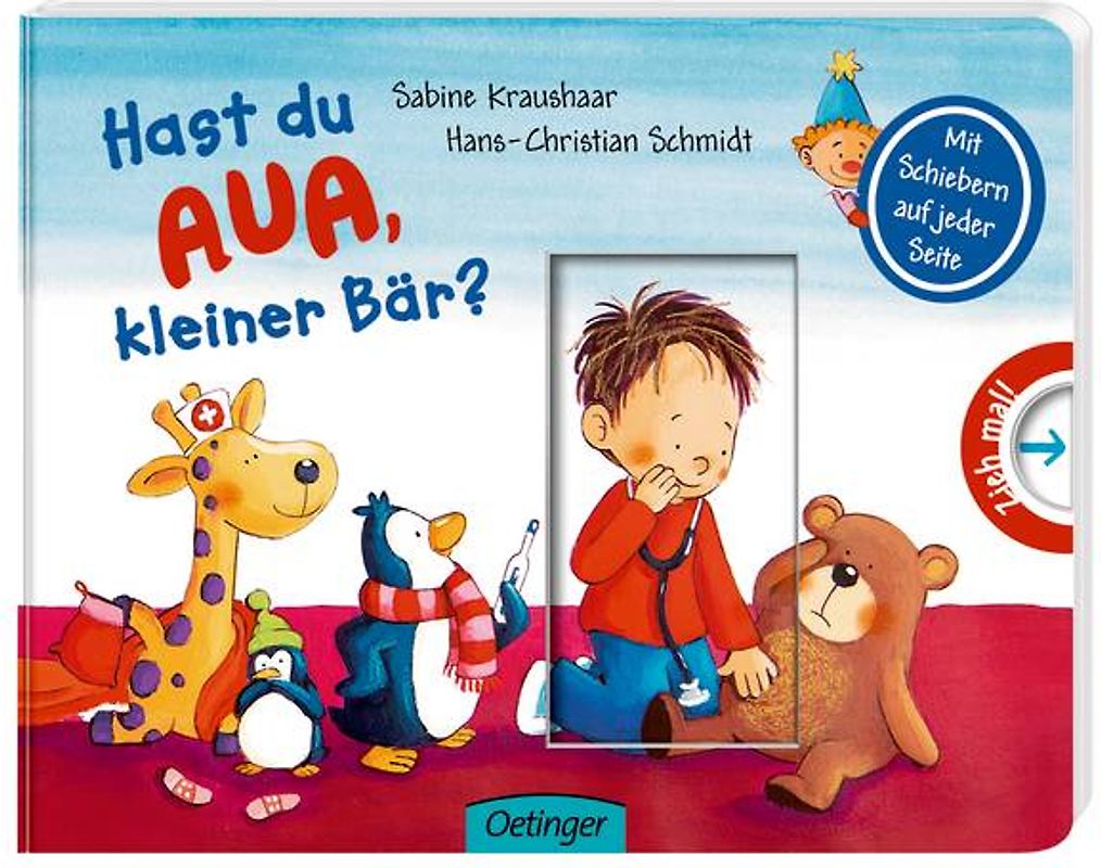 Hast du Aua, kleiner Bär?