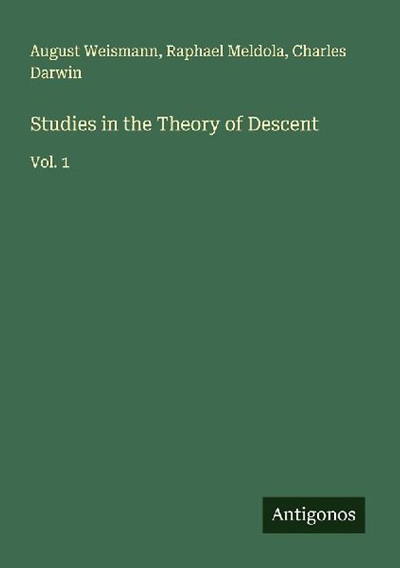Studies in the Theory of Descent