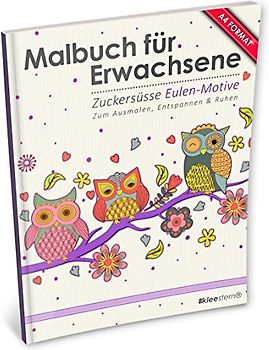 Kleestern Malbuch für Erwachsene
