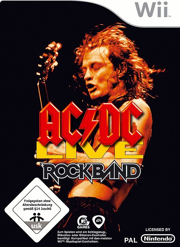 Rock Band: AC/DC Live Nintendo Wii