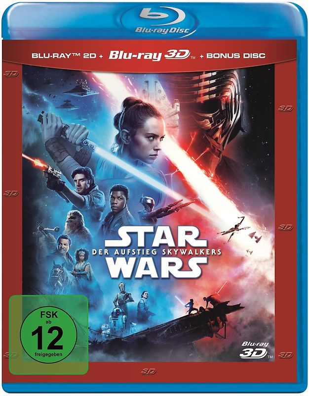 Star Wars: Der Aufstieg Skywalkers 3D [inkl. 2 Blu-rays] 3D Blu-ray Disc
