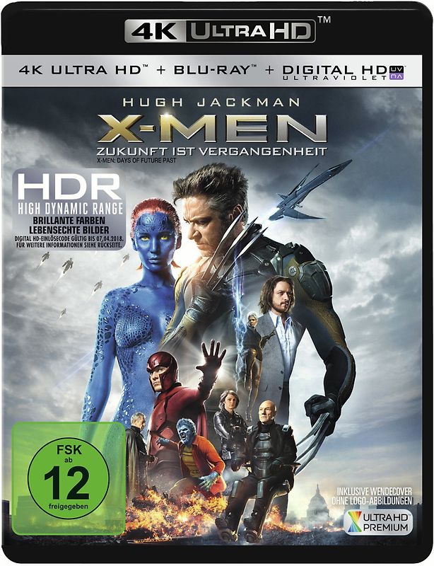 X-Men: Zukunft ist Vergangenheit [inkl. Blu-ray] 4K Ultra HD Blu-ray